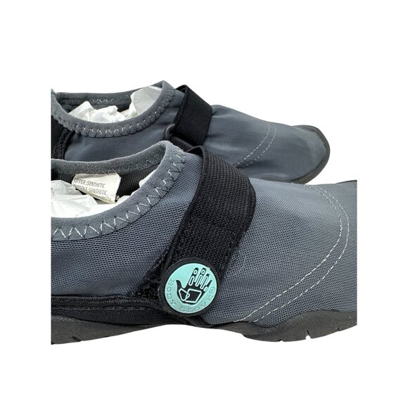 Body Glove Black & Gray Aqua Water Shoes With Strap Girls Size 13 - Picture 2 of 12